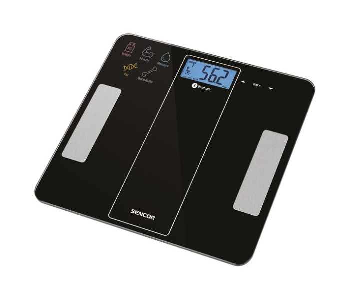 Sencor 41006026 SBS 8000BK Bluetooth Personal Fitness Scale - Black - Zoom Image 2