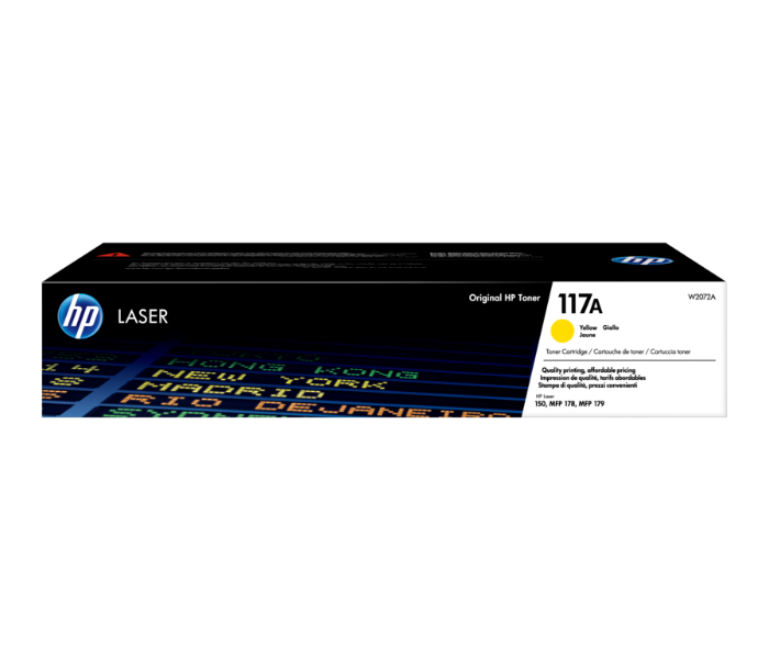 HP W2072A 117A Original Laser Toner Cartridge - Yellow - Zoom Image