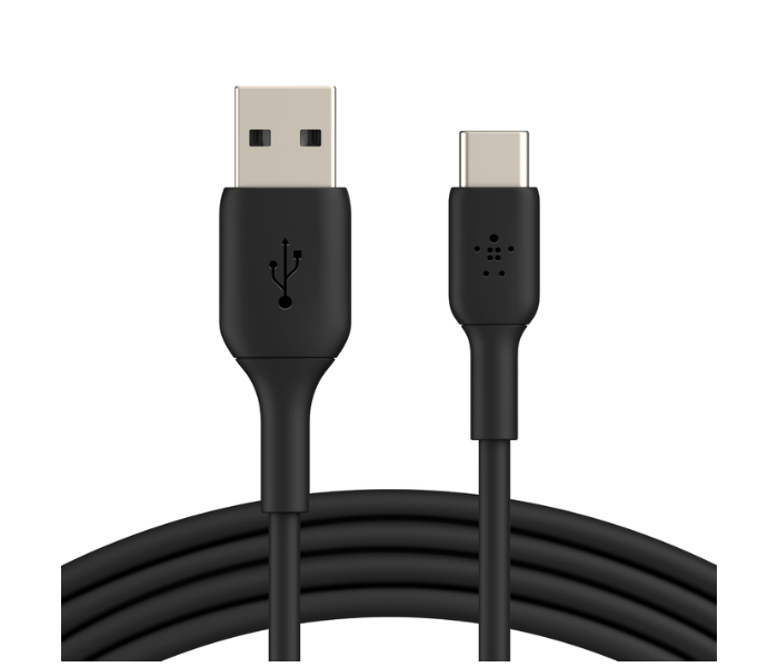 Belkin CAB001bt1MBK Pvc Usb-C To Usb-A Cable 1M - Black - Zoom Image 1