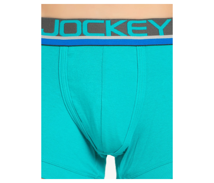 Jockey FP03 Popcolor Modern Trunk for Men Small - Sky Blue - Zoom Image 4