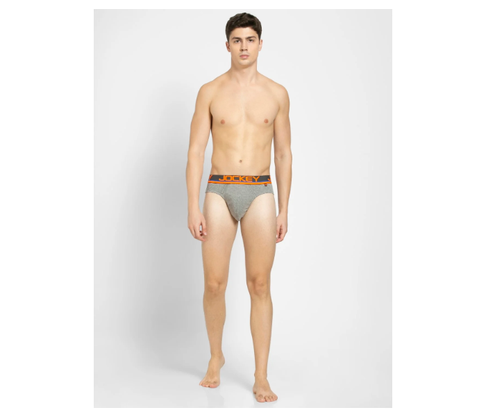 Jockey FP02 Modern Brief for Men XL - Grey - Zoom Image 4