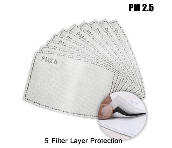 Five Layer Protection Mask Filter - White - Zoom Image 1