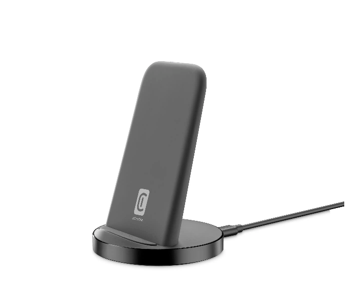 Cellularline WIRELESTAND10WTYCK Wireless Adaptive Charger Stand - Black - Zoom Image 1