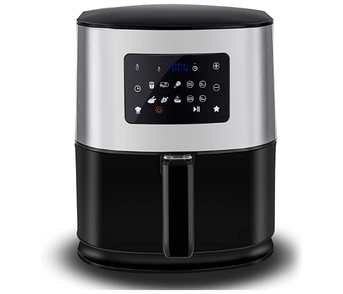 Sencor SFR 6100BK-MEG2 1700Watts 6 Litre Air Fryer - Black and Silver - Zoom Image 2