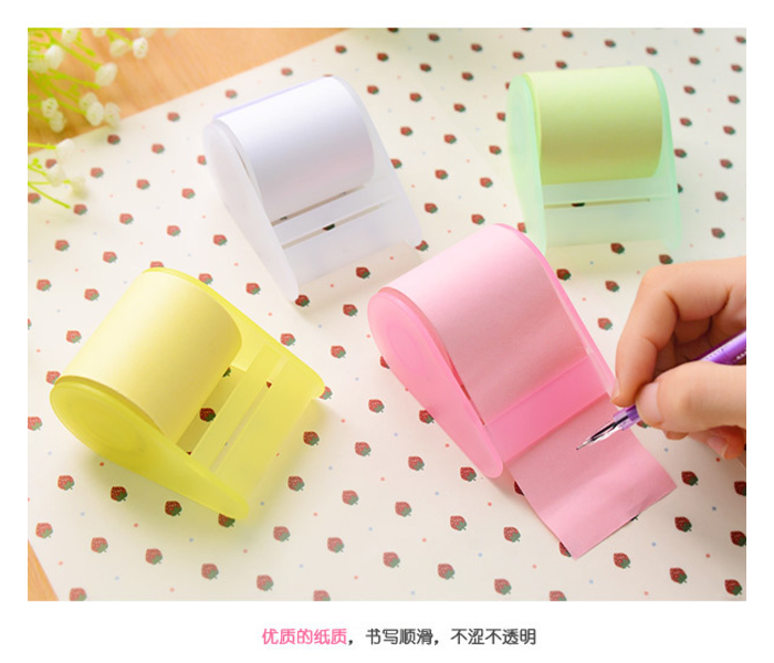 Role Tape Style Portable Sticky Notes - Pink - Zoom Image 2