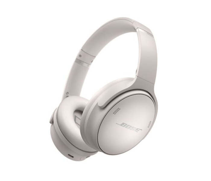 Bose 866724-0200 Quietcomfort 45 Bluetooth Wireless Noise Cancelling Headphones - White - Zoom Image 1