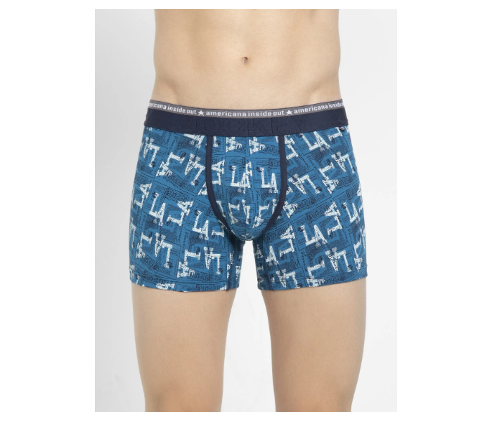 Jockey US63 Cotton Trunks for Men Large - Blue - Zoom Image