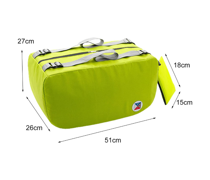 Korean Version Of Multifunctional Backpack - Green - Zoom Image 4