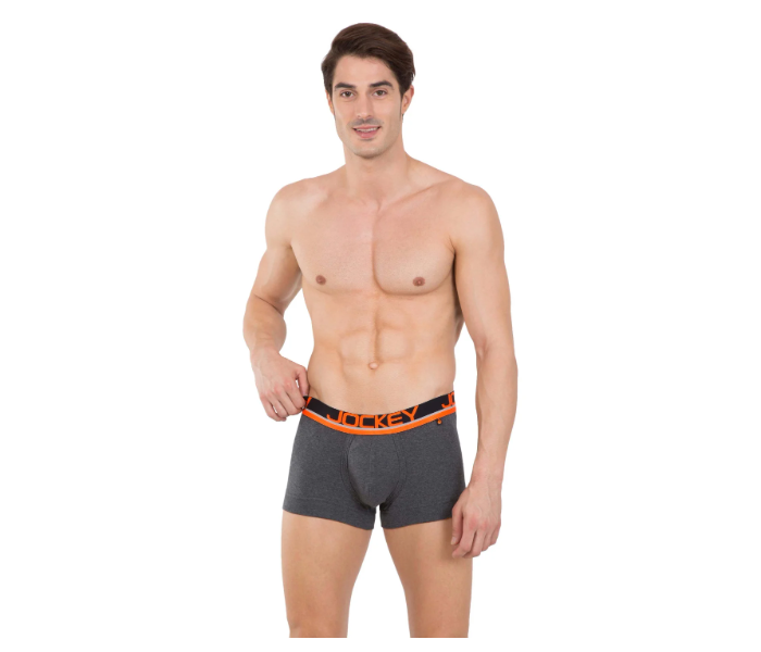 Jockey FP03 Popcolor Modern Trunk for Men Small - Dark Grey - Zoom Image 4