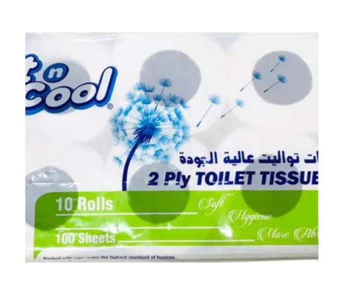 Hotpack TR Soft N Cool 100 Sheets Pack Of 10 Rolls Toilet Rolls - Zoom Image 4