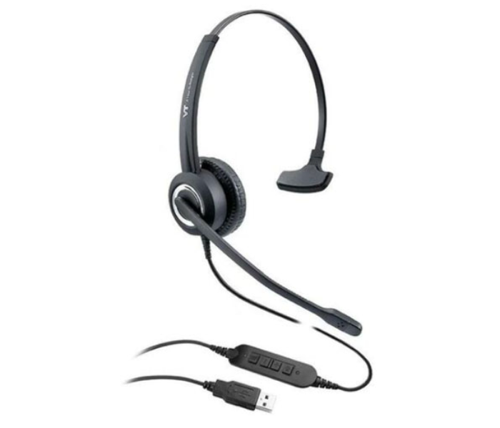 VT 6300 UNC-D DIRECT USB (03) Wired Noise Cancelling Headset - Black - Zoom Image 1