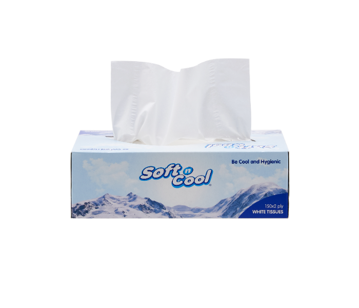 Hotpack SNCT150 Soft N Cool 150Pulls 2Ply 5Box Facial Tissue - Zoom Image 5