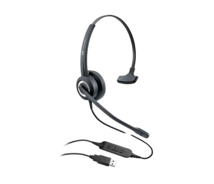 VT 6300 UNC DIRECT USB (03) Wired Noise Cancelling Headset - Black - Zoom Image 1