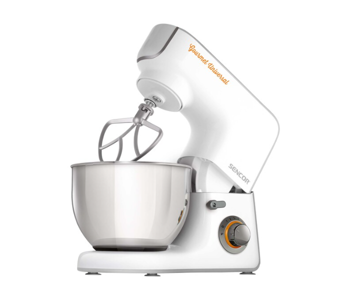 Sencor STM 3700WH-MEG2 5.5 Litre 1000 Watts Stainless Steel Stand Mixer - Silver - Zoom Image 3