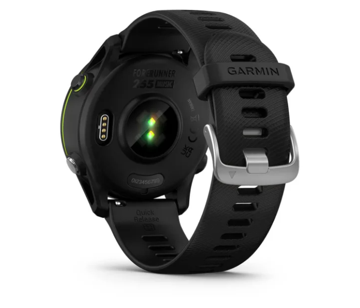 Garmin 010-02641-30 Forerunner 255 Music Wifi GPS EU/PAC 46mm Smart Wtach - Black - Zoom Image 6