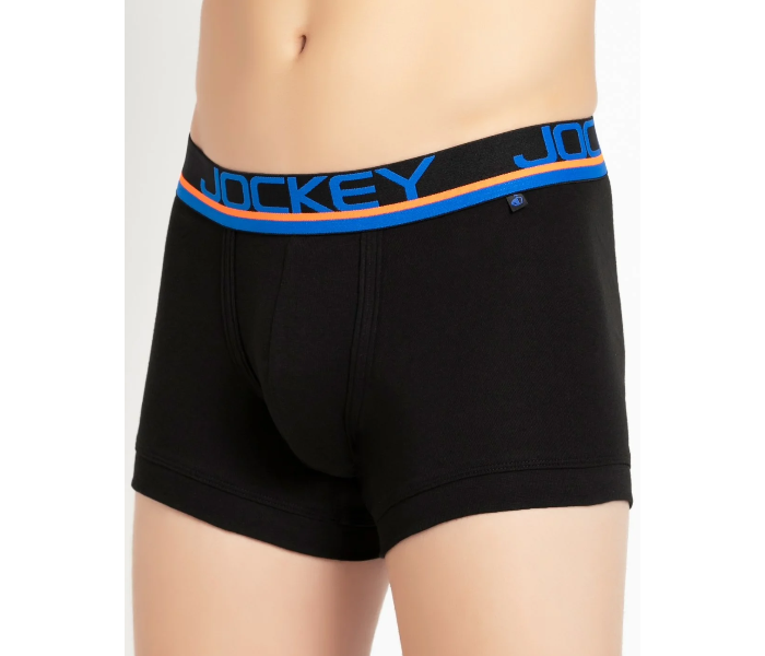 Jockey FP03 Popcolor Modern Trunk for Men XL - Black - Zoom Image 2