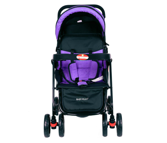 Baby Plus BP7743 Twin Stroller with Reclining Seat - Purple - Zoom Image 2