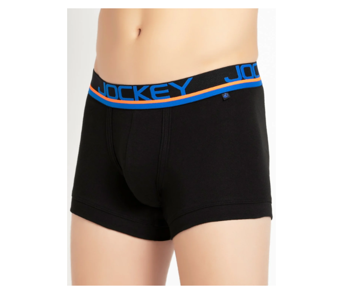 Jockey FP03 Popcolor Modern Trunk for Men Large - Black - Zoom Image 2