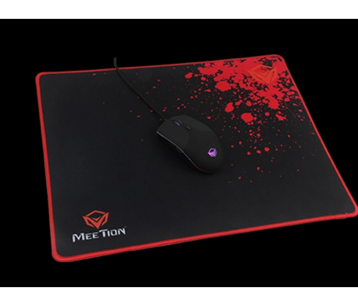 Meetion MGP110 Square Rubber Gaming Mouse Pad - Black - Zoom Image 2