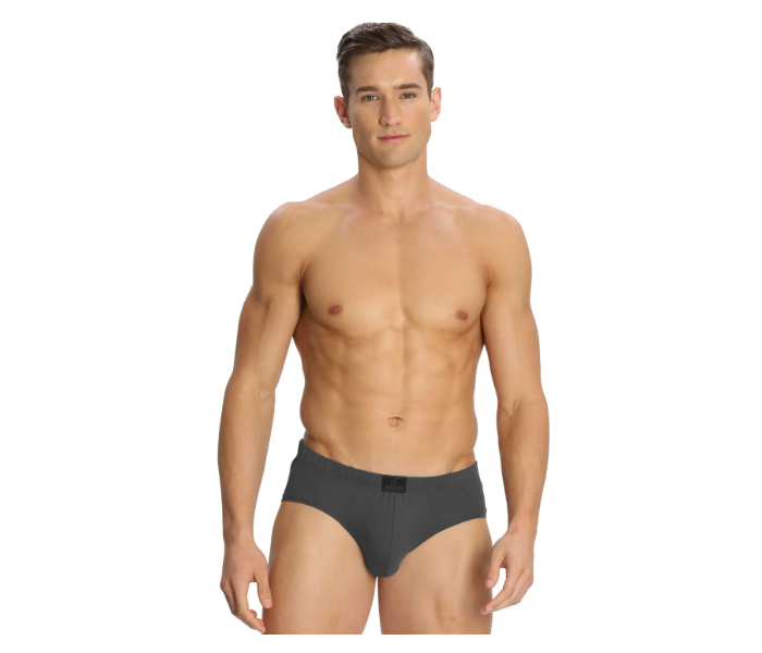 Jockey 8035 Pack of 3 Brief with Concealed Waistband for Men XL - Black - Zoom Image 1