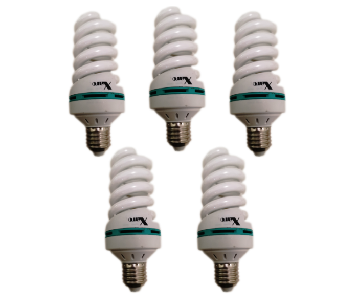 Xaro CFL-XR26w-B22wh5 Set of 5 Piece CFL 26Watts White B22 Pin Daylight - Zoom Image 3