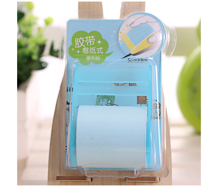 Role Tape Style Portable Sticky Notes - Blue - Zoom Image 1