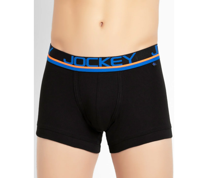 Jockey FP03 Popcolor Modern Trunk for Men XL - Black - Zoom Image 1