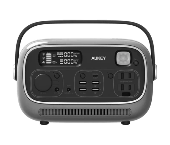 AUKEY PS-RE03 GRY Uk Socket Power Station Power Studio - Grey - Zoom Image 1