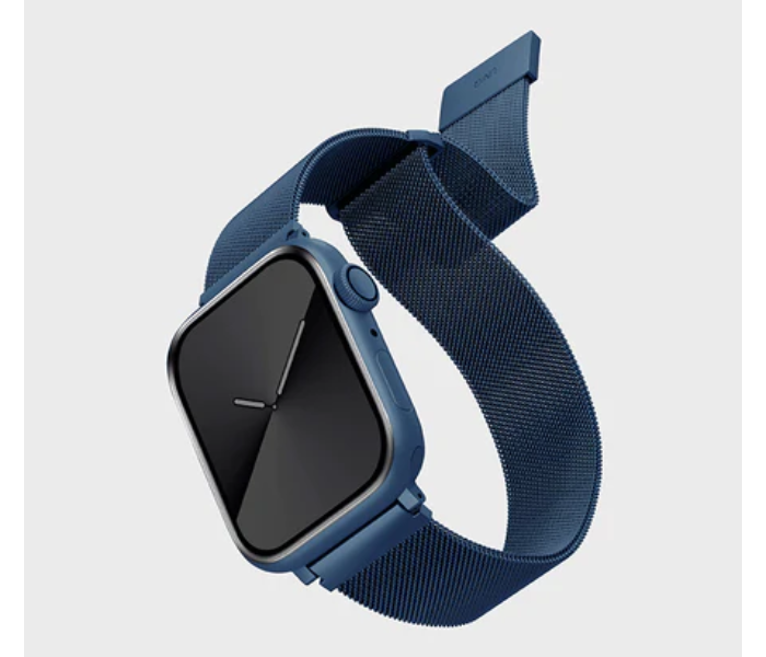 Uniq Dante 41 40 and 38mm Apple Watch Mesh Steel Strap - Blue - Zoom Image 2