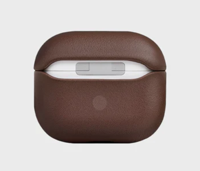 Uniq Terra Geniune Leather Airpods 3RD Gen Case - Brown - Zoom Image 2