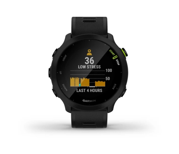 Garmin 010-02562-10 Forerunner 55 GPS EU Smart Watch - Black - Zoom Image 6