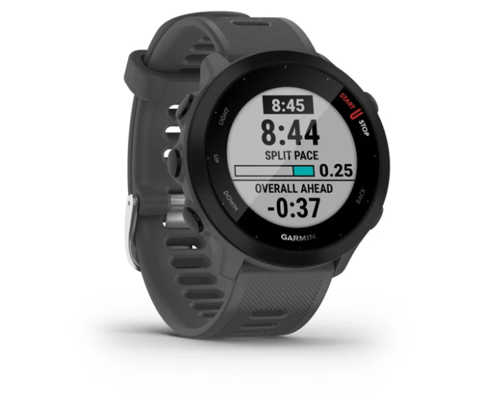 Garmin 010-02562-13 Forerunner 55 GPS EU Smart Watch - Monterra Grey - Zoom Image 3