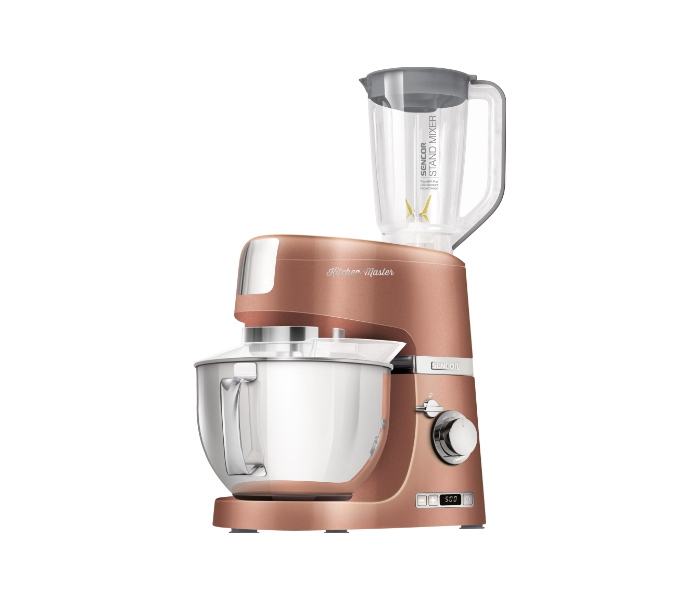 Sencor STM 7876GD 1000Watts Food Processor Kitchen Machine - Brown and Silver - Zoom Image 4