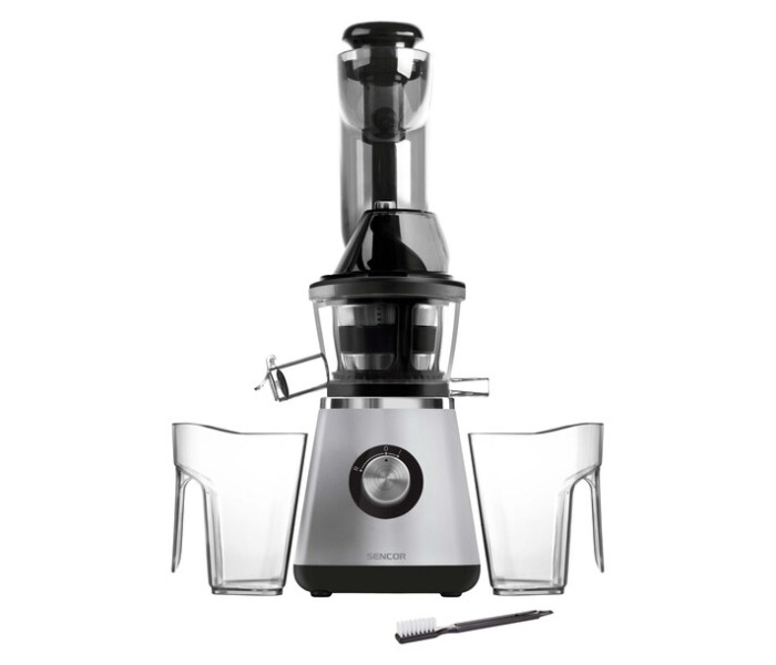 Sencor SSJ 4070SL 400Watts Slow Juicer - Silver and Black - Zoom Image 2