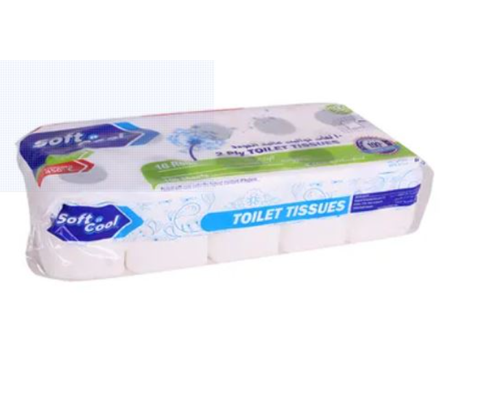 Hotpack TR Soft N Cool 100 Sheets Pack Of 10 Rolls Toilet Rolls - Zoom Image 2