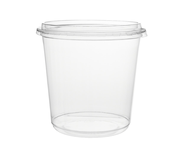 Hotpack HSMDCR24PET Set of 10 Pieces 24Oz Deli PET Round Container With Lid - Zoom Image 3