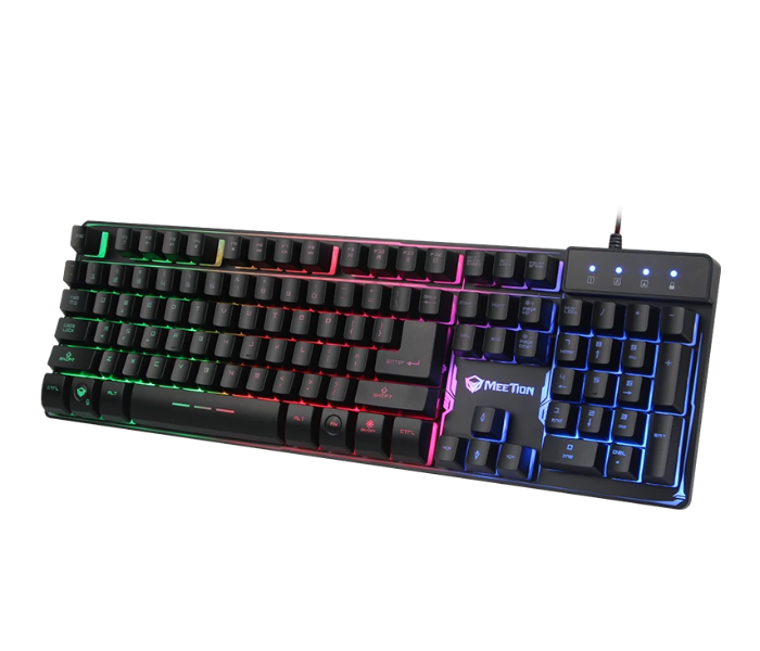 Meetion MGK9300 Anti Ghosting Gaming Keyboard - Black - Zoom Image 1