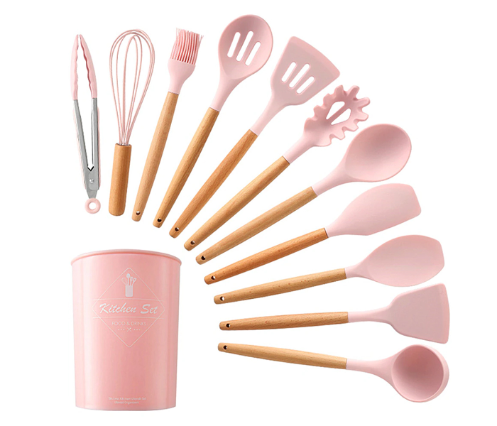 Set of 5Pieces Cooking Tools Kit - Pink - Zoom Image 6