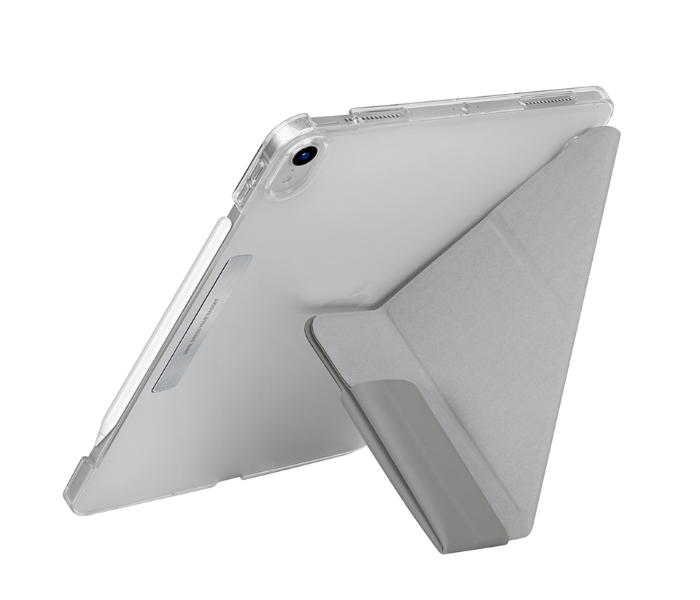 Uniq Camden New Ipad 10.2 Antimicrobial iPad Back Cover - Grey - Zoom Image 2