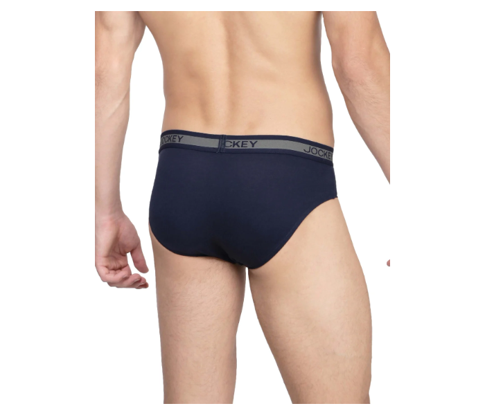 Jockey 1011 Pack of 2 Assorted Fusion Brief for Men Small - Black - Zoom Image 3