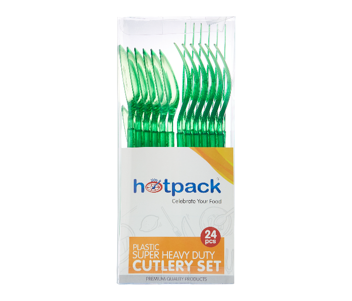 Hotpack HSMSHDCP Set of 24 Pieces Super Heavy Duty Cutlery Set - Zoom Image 5