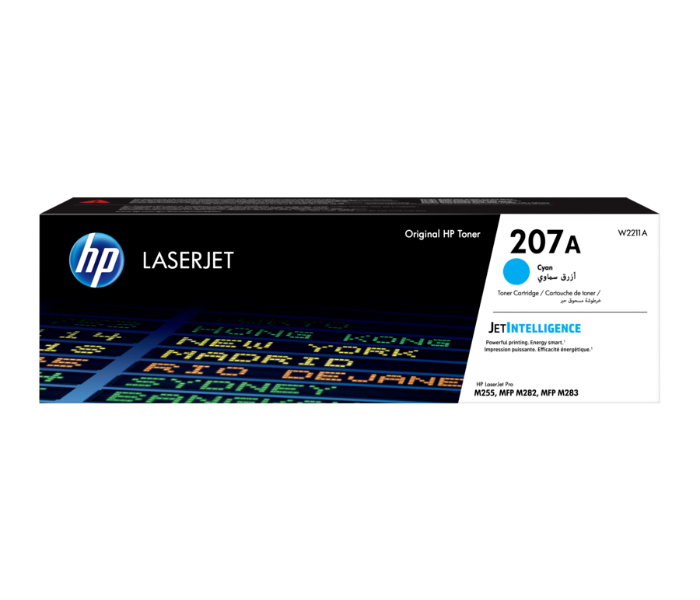 HP W2211A 207A Original LaserJet Toner Cartridge - Cyan - Zoom Image