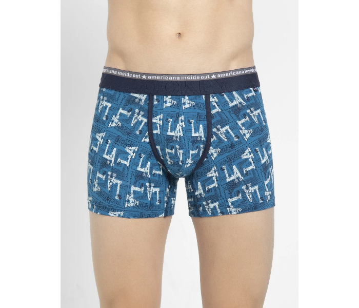 Jockey US63 Cotton Trunks for Men Medium - Blue - Zoom Image