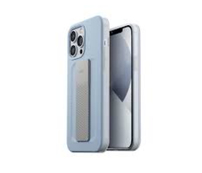 Uniq Hybrid Iphone 13 Pro Max Heldro Mount Series Back Cover - Blue - Zoom Image