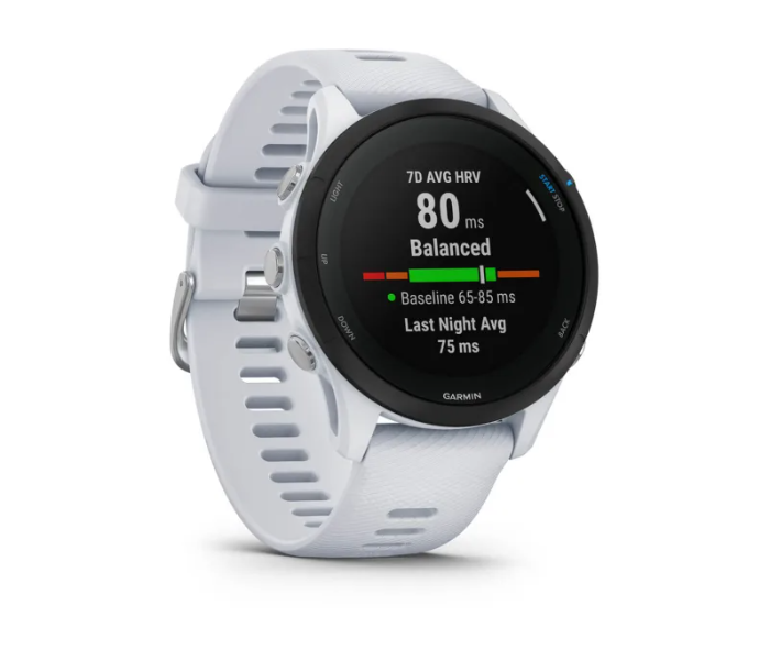 Garmin 010-02641-31 Forerunner 255 Music Wifi GPS EU/PAC Smart Watch - Whitestone - Zoom Image 3