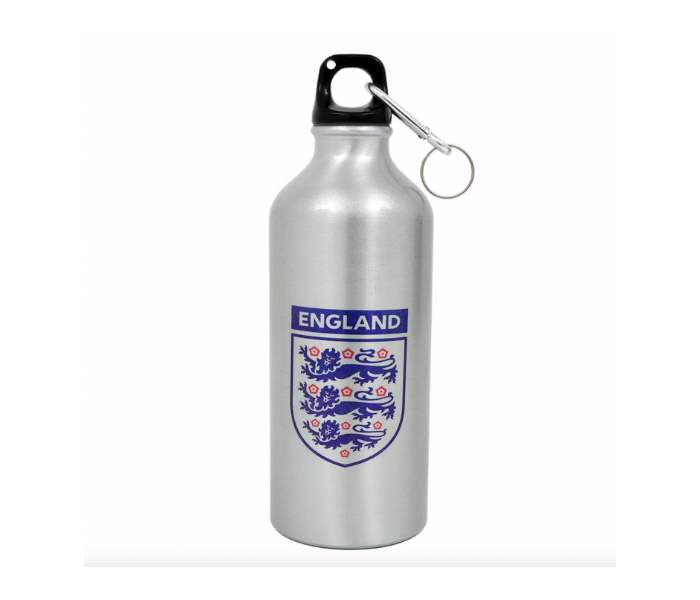 Water Bottle with England Football Logo - Silver - Zoom Image