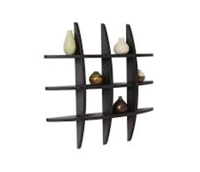 Wooden Globe Shelf Wall Cross Connection - Black - Zoom Image 4