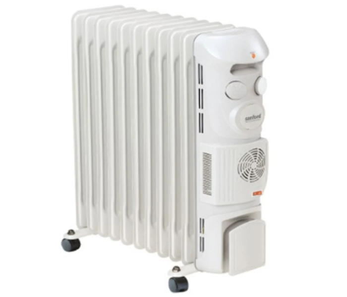 Sanford SF12110H-11F BS 2700Watts Oil Heater - White - Zoom Image