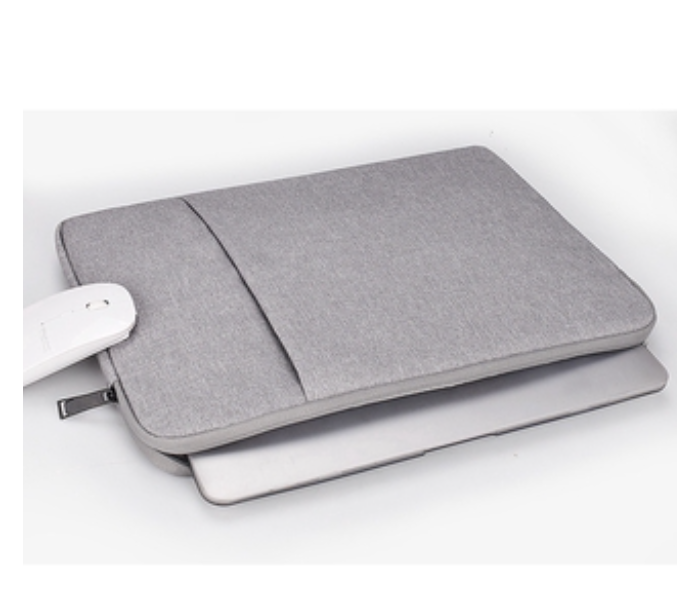 Lightweight 13.3 Inch Compatible Laptop Protective Pouch - Grey - Zoom Image 3