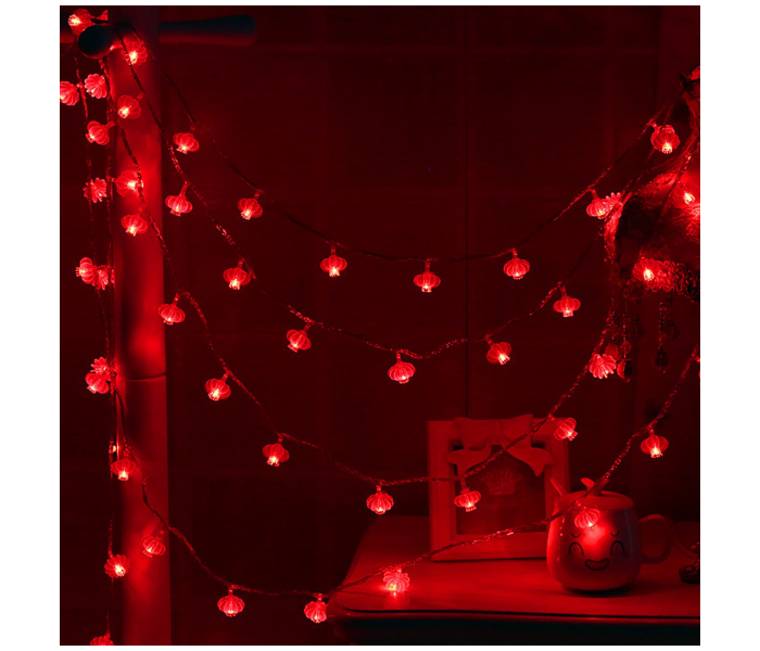 Red Lantern 3Meter USB String Lights - Zoom Image 1